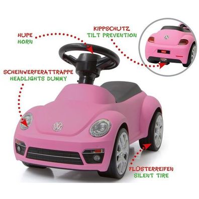 Rutscher Vw Beetle Pink