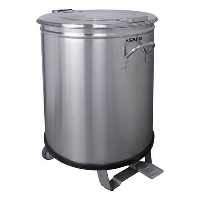 Saro Mülleimer 50 L Mit Fußpedal Und Softclosedeckel Modell Mps 50