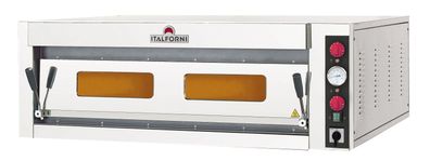 Pizzaofen Allround 6 Q Für 6 Pizzen Ø33Cm Elektro 6,5 Kw Quereinschub