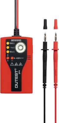 Durchgangs-/Leitungsprüfer DUTEST® p.6-400 V AC/DC