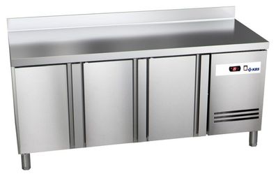 KBS Kühltisch 2017x600x850 mm Mit Arbeitsplatte Aufkantung 3 Türen 0,172 kW