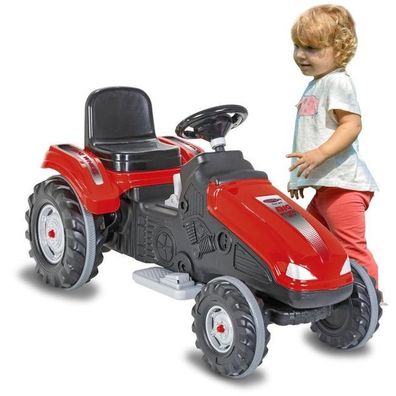 Ride-On Traktor Big Wheel 12V Rot