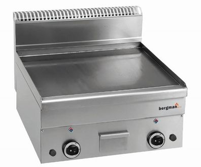 Bergman Profilline Plus 600 Gas-Grillplatte Glatt 10,2 Kw