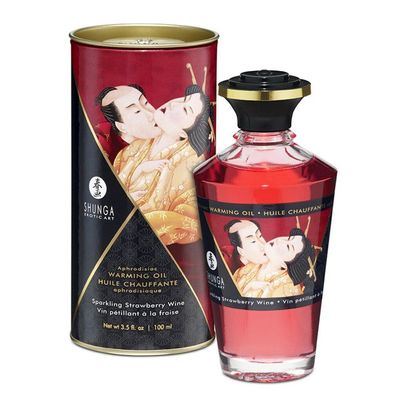 SHUNGA Intimate Kisses Öl Sekt/Erdbeer 100ml