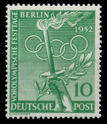 BERLIN 1952 Nr 89 postfrisch X805BEE