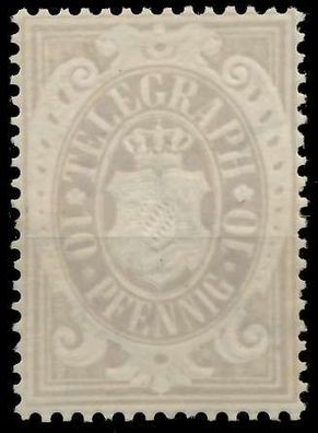 BAYERN Telegrafenmarken Nr 16a postfrisch X805D12