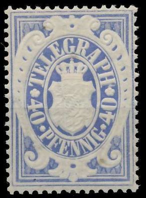 BAYERN Telegrafenmarken Nr 19 postfrisch X805D0E