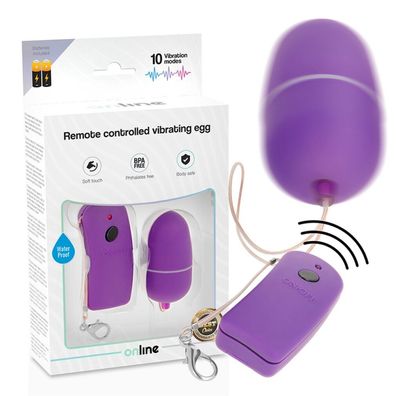 ONLINE REMOTE Controlled Vibrating EGG - BLACK