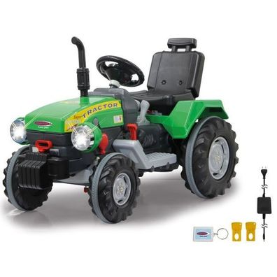 Ride-On Traktor Power Drag Grün 12V