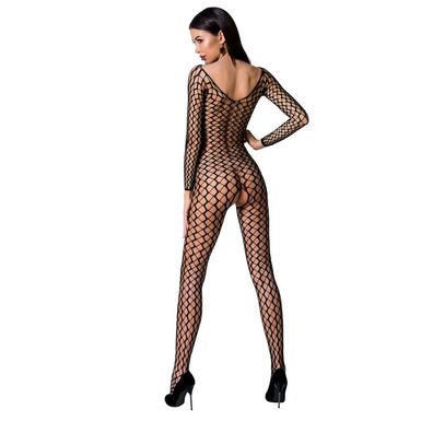 Passion WOMAN BS068 Bodystocking - BLACK ONE SIZE