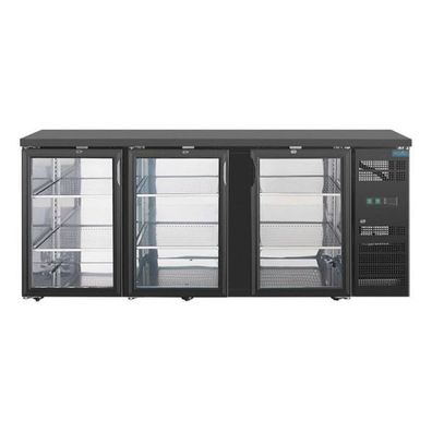 Polar U-Series Bar Kühlschrank Mit 3 Türen Display