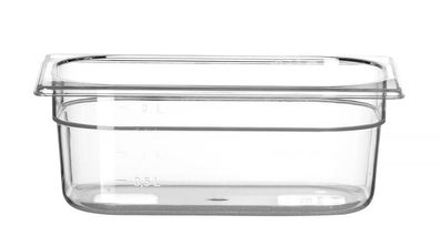 Gastronorm Behälter 1/4, Hendi, Profi Line, Gn 1/4, 2,8L, Transparent, 265X162X(H)