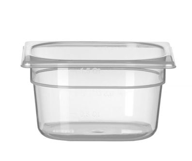 Hendi Behälter GN16 Profi Line mit 1,6 Liter und transparent aus Polykarbonat