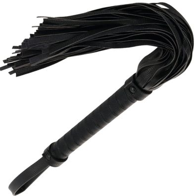 Darkness BLACK Flogger 42CM Leather