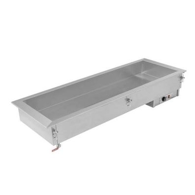 KBS Einbau Bain Marie 1440x610x304 mm Gn 4/1 steckerfertig 230 Volt Edelstahl