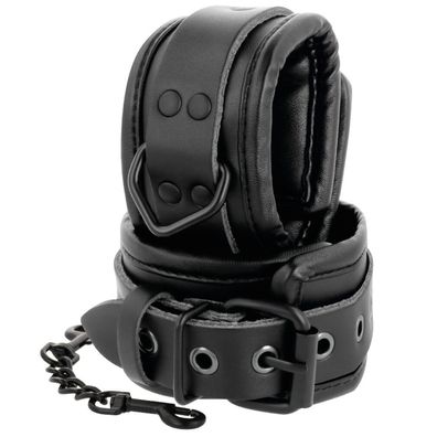 Darkness Leather WRIST Restraints BLACK