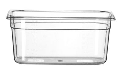 Gastronorm Behälter 1/3, Hendi, Profi Line, Gn 1/3, 5,7L, Transparent, 325X176X(H)