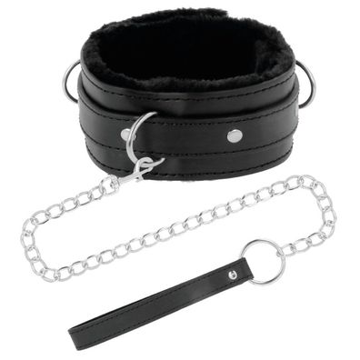 Darkness PADDED METAL Locking Posture COLLAR