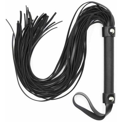 OHMAMA FETISH SILVER RIVET Flogger