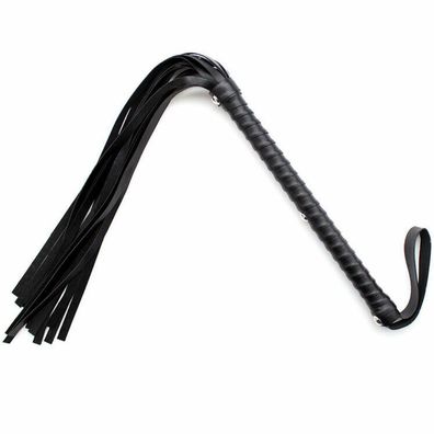 OHMAMA FETISH Textured HANDLE Flogger