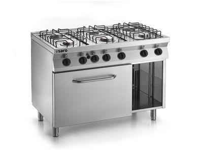 Saro Fast-Serie Gasherd Mit Gasbackofen Modell F7/Fug6Ln