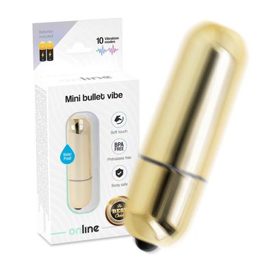 ONLINE MINI BULLET VIBE - GOLDEN