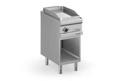 Bergman Profilline Plus 700 Elektro-Grillplatte Mit Offenem Unterbau Verchromt - 4 Kw