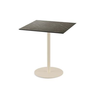 Frühling Garten Sommer Möbel Urban Terrassentisch Sand Gestell Midnight Marble