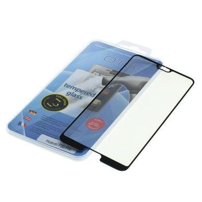 OTB - Displayschutzglas Full Cover 3D passend für Huawei P20 Pro schwarz