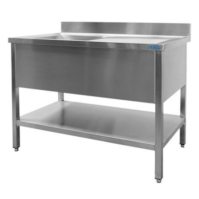 Saro Spültisch 1 Becken, Links - B 1000 X T 700 Mm