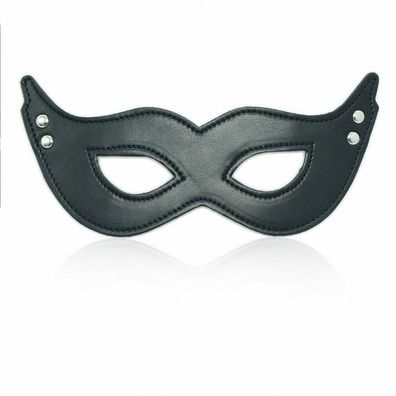 OHMAMA FETISH PU MASK WITH RIVETS