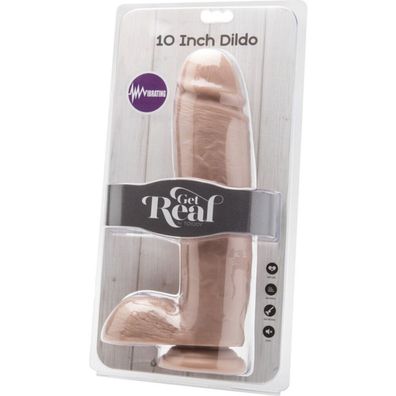 Vibrierender PENIS MIT HODEN 25,5CM