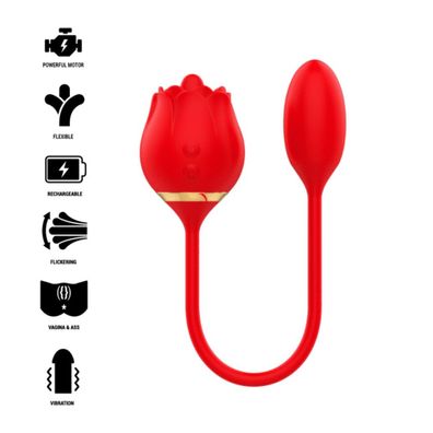 VIENNA DOUBLE Pleasure Licking + EGG Vibrator