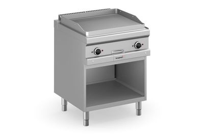 Bergman Profilline Plus 700 Elektro-Grillplatte Gerillt Mit Offenem Unterbau- 8Kw