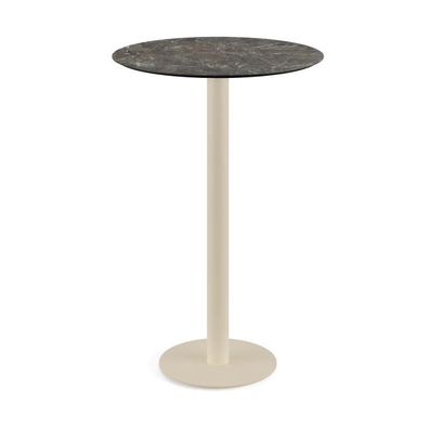 Urban Stehtisch Sand Gestell + Galaxy Marble Hpl Ø70 Cm