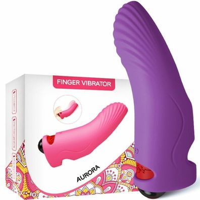 AURORA Vibrator FINGER LILA