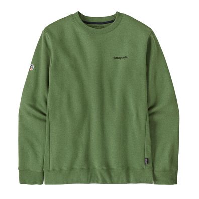 Patagonia Crew Fitz Roy Icon Uprisal terrain green