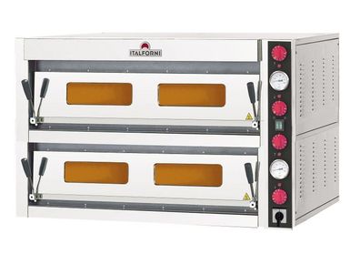 Pizzaofen Allround Q Für 6 + 6 Pizzen Ø33Cm Elektro 13 Kw