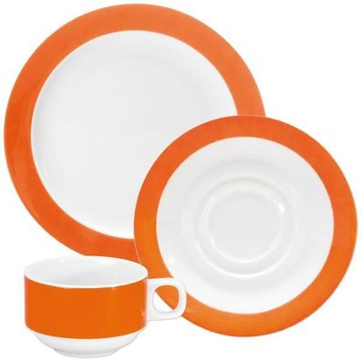 Colours Gedeck-Set - 72-teilig - Orange