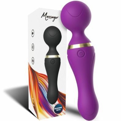 FREEZA Massager & Vibrator SUPER Flexibel KOPF LILA