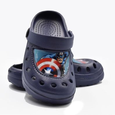 Avengers Strandclogs / Clogs für Jungen in rot, oder blau, Größen 24-31