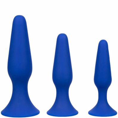 Kit 3 Anal Plug Blau