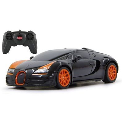 Bugatti Grand Sport Vitesse 1:24 Schwarz 2,4Ghz