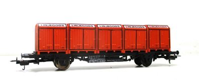 Lima H0 Containertragwagen Lgbs 042 9 032-4 Linjegods DB ohne OVP (1583h)