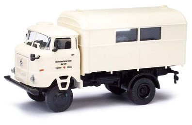 Busch H0 95247 ESPEWE: IFA W50 mit Koffer, Hilfszug DRK - NEU