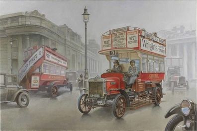 Roden 1:72 739 Type B Bus, LGOC, London, Early 1914