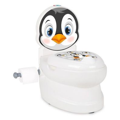 Meine Kleine Toilette Pinguin Mit Spülsound Und Toilettenpapierhalter