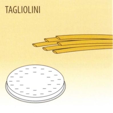 KBS Nudelform Tagliolini für 50410002 und 50410003 Nudelmaschine 2,5Kg Bis 4Kg