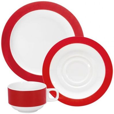 Colours Gedeck-Set - 72-teilig - Red