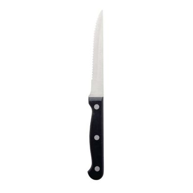 Olympia Steakmesser Mit Schwarzem Griff 21,5Cm (12 Stück)